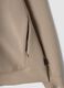 Full-zip beige con colletto in tessuto elasticizzato Easy Dry regular fit_5