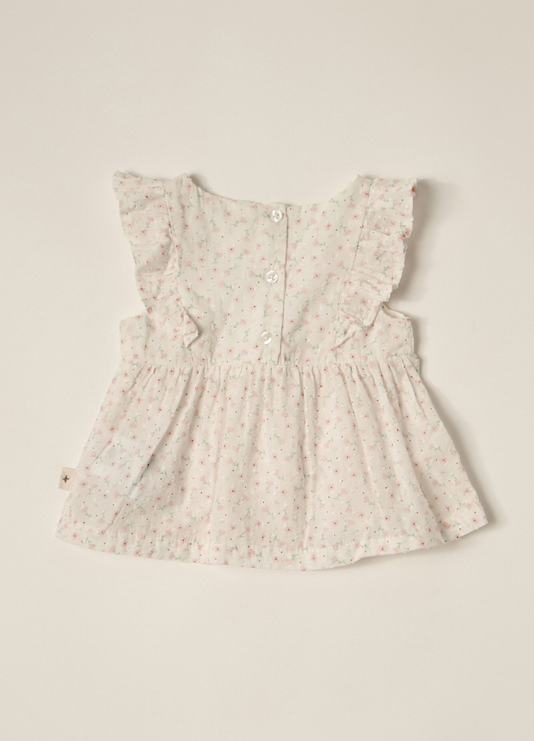 IANA newborn girl shirt in 100% cotton