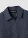 Blue checked regular-fit cotton and lyocell blend shirt_5