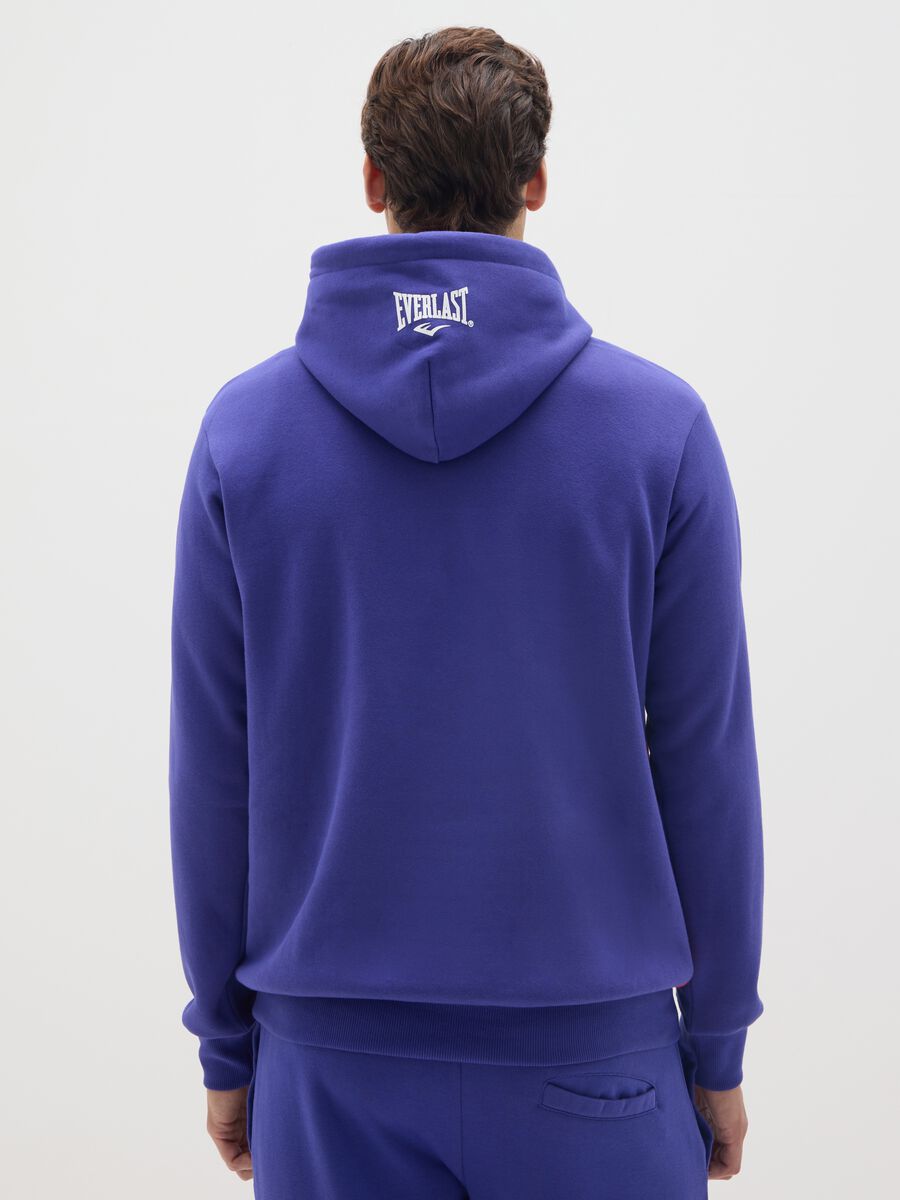 Felpa in misto cotone multicolor con cappuccio Everlast_2