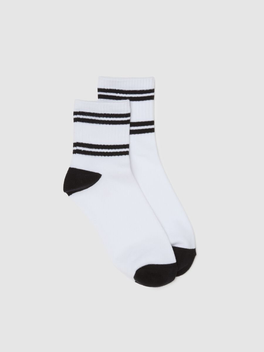 Women's White Socks_0