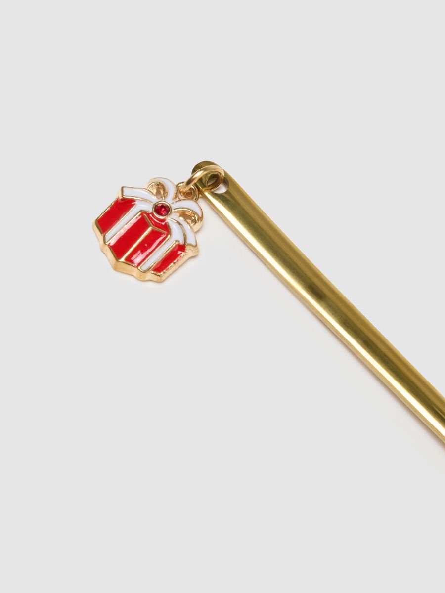 Set of two Christmas stainless steel teaspoons_1