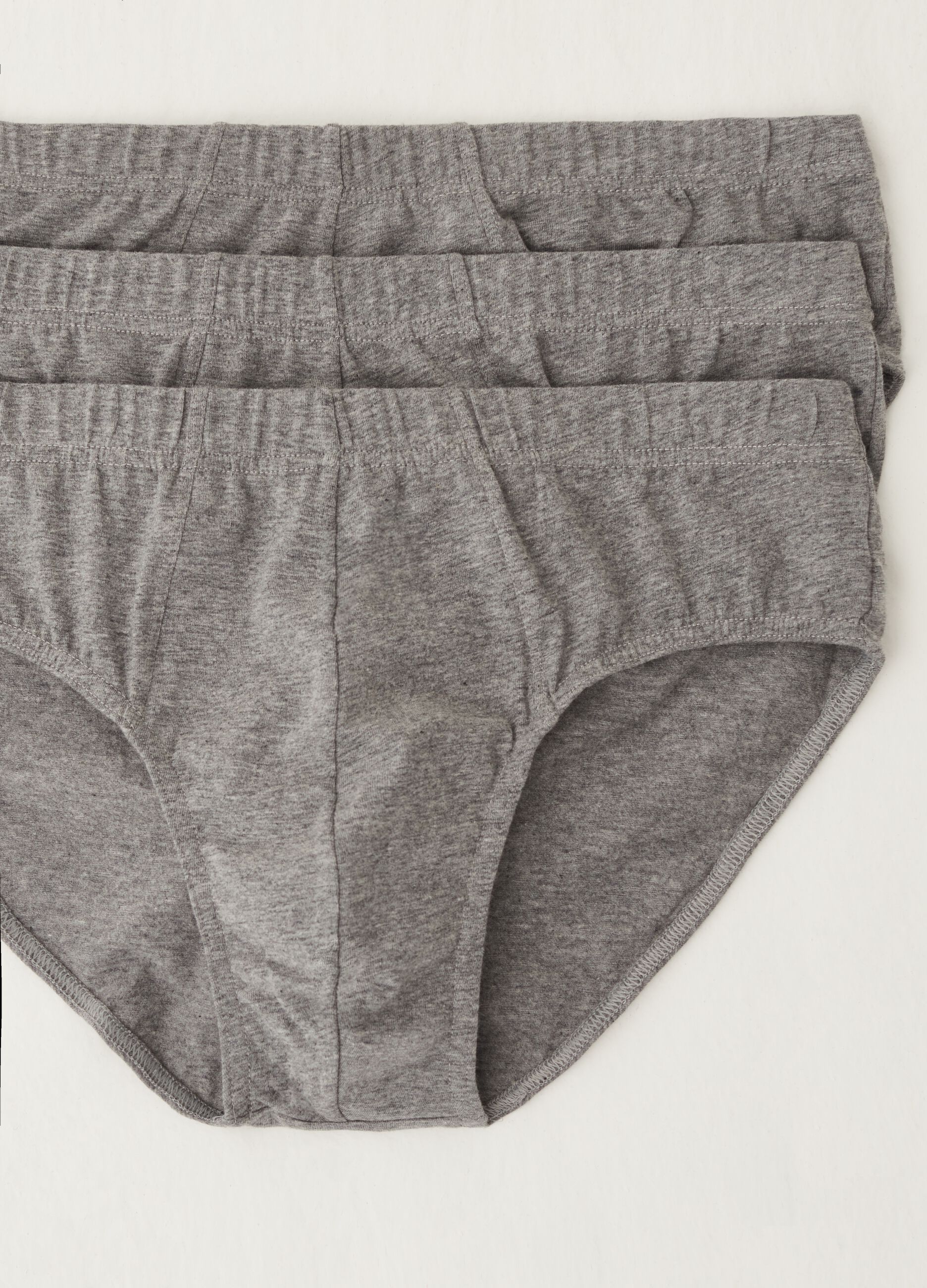 Tripack slip in cotone bio stretch