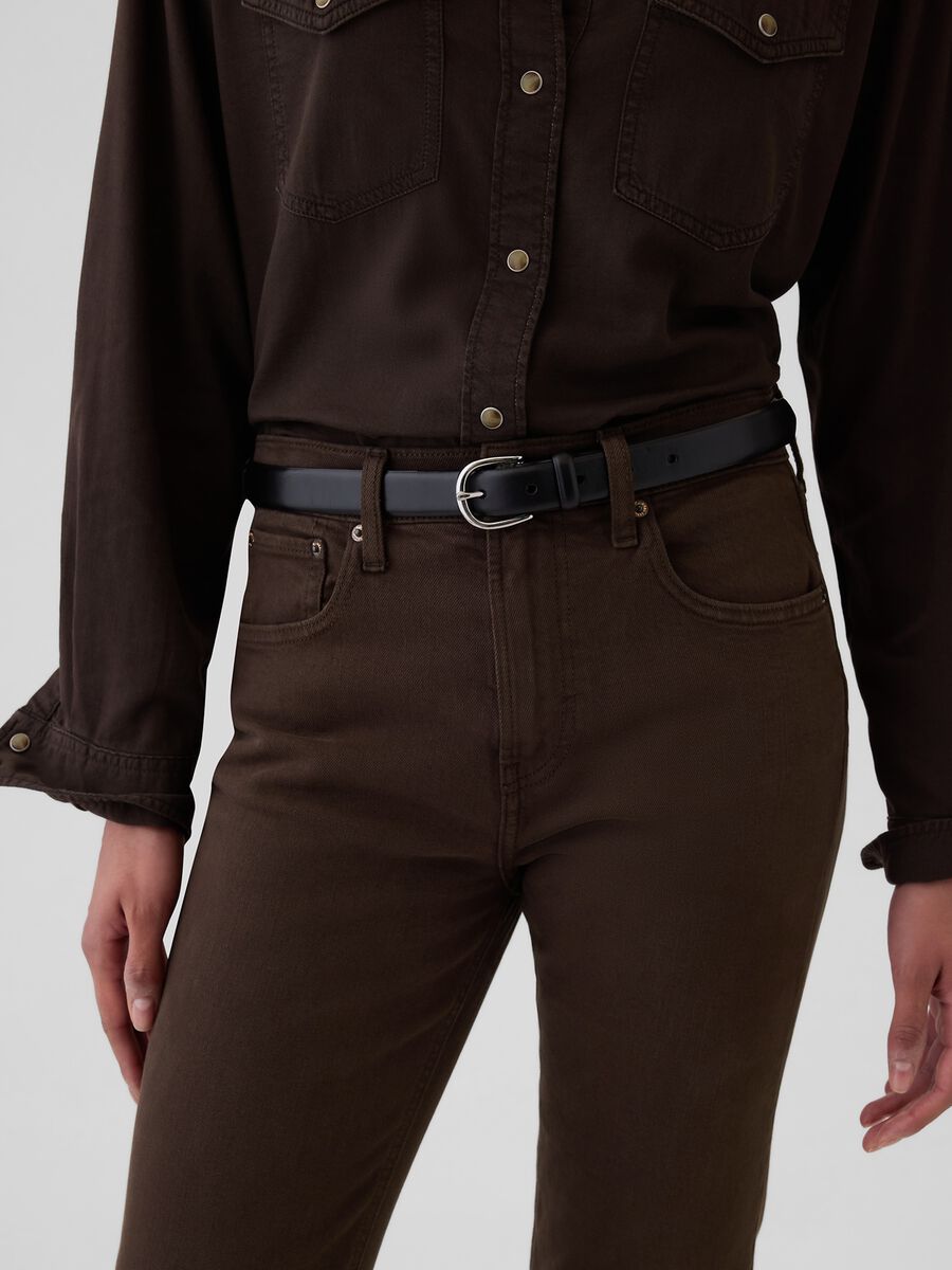 Straight-fit trousers in stretch cotton_4