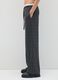 Wide-leg black multicolor blend trousers_2
