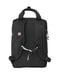 Black backpack with front pockets_1