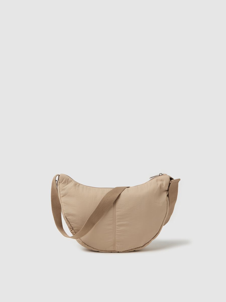 Essential large half-moon bag with shoulder strap_1