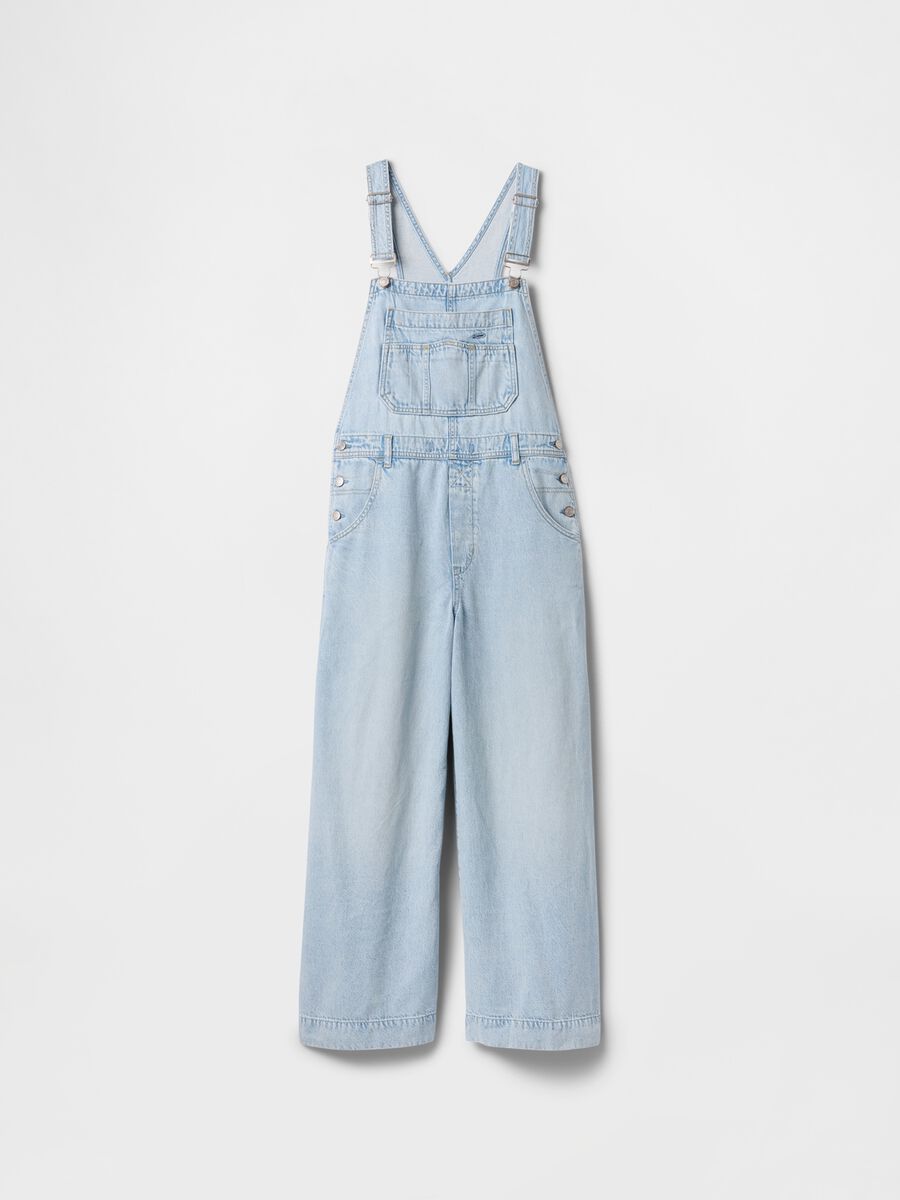 Salopette denim chiaro Gap_6