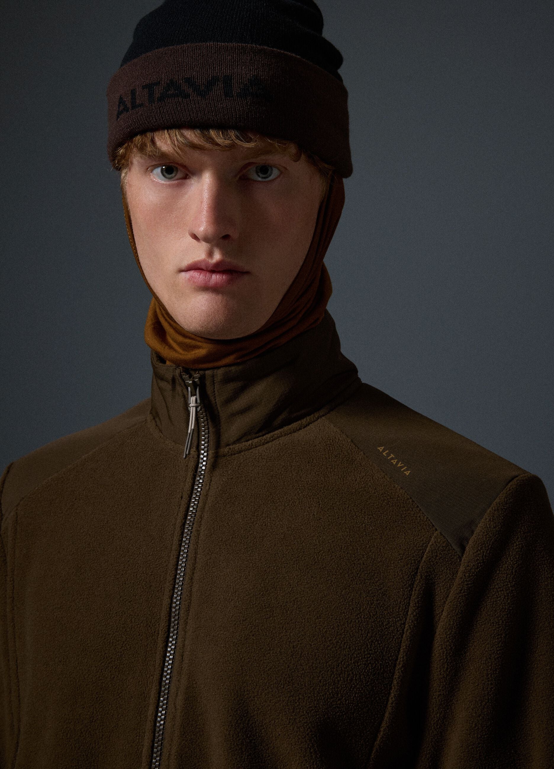 Thermal Full-Zip Fleece ALTAVIA WITH DEBORAH COMPAGNONI