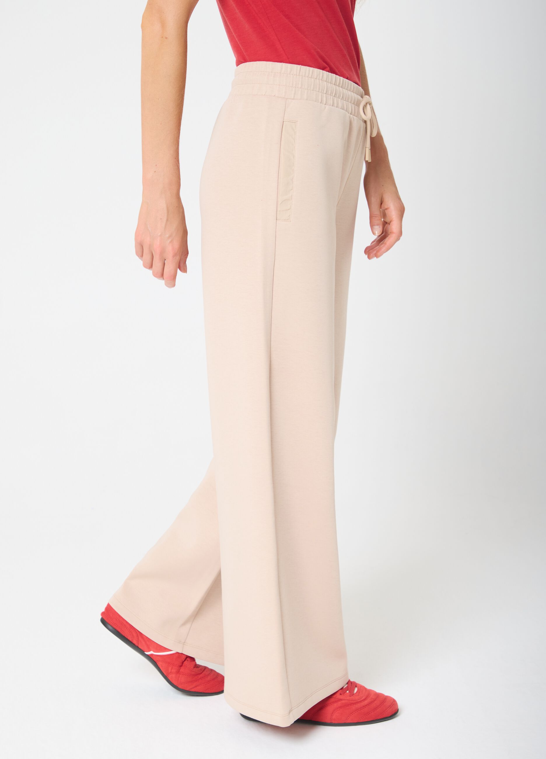 Wide leg joggers with elasticated waist ALTAVIA STUDIO