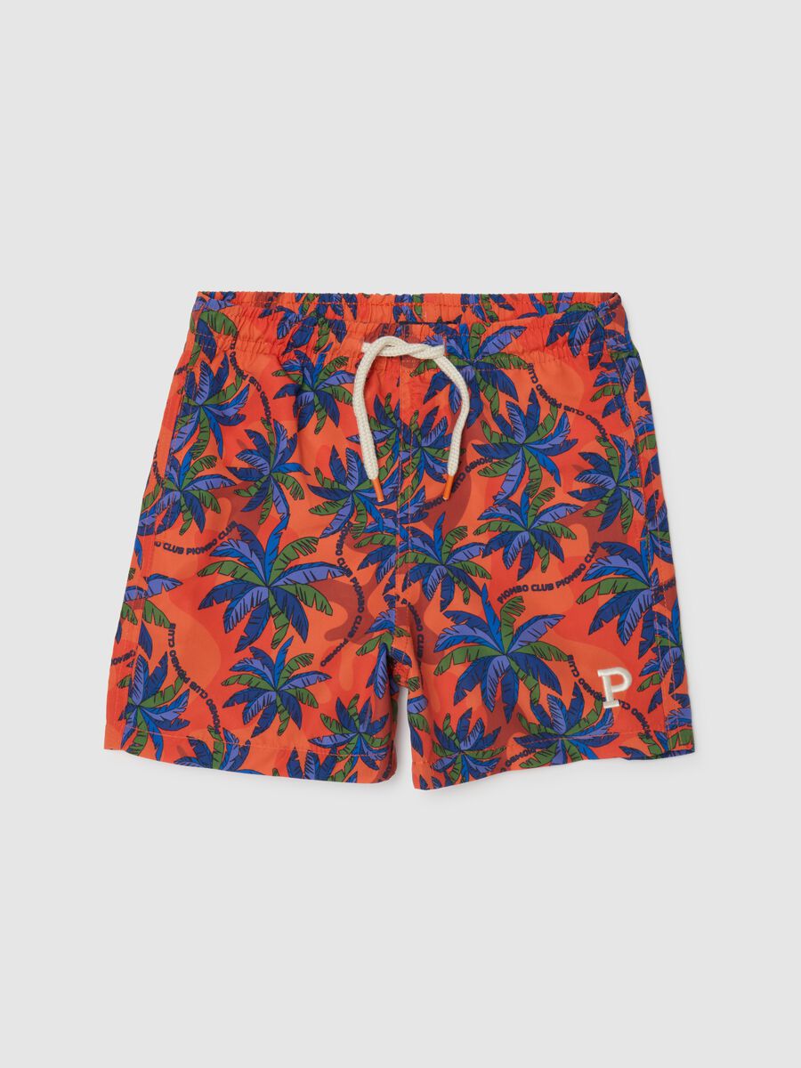 Multicolour regular fit children's swimwear_0
