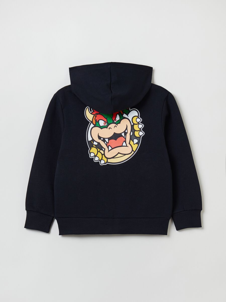 Full-zip con cappuccio stampa Super Mario™_1