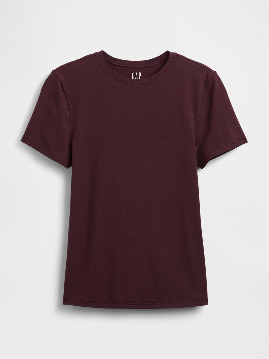 Purple Stretch Short Sleeve T-shirt_4