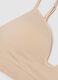 Stretch beige microfiber bralette_5