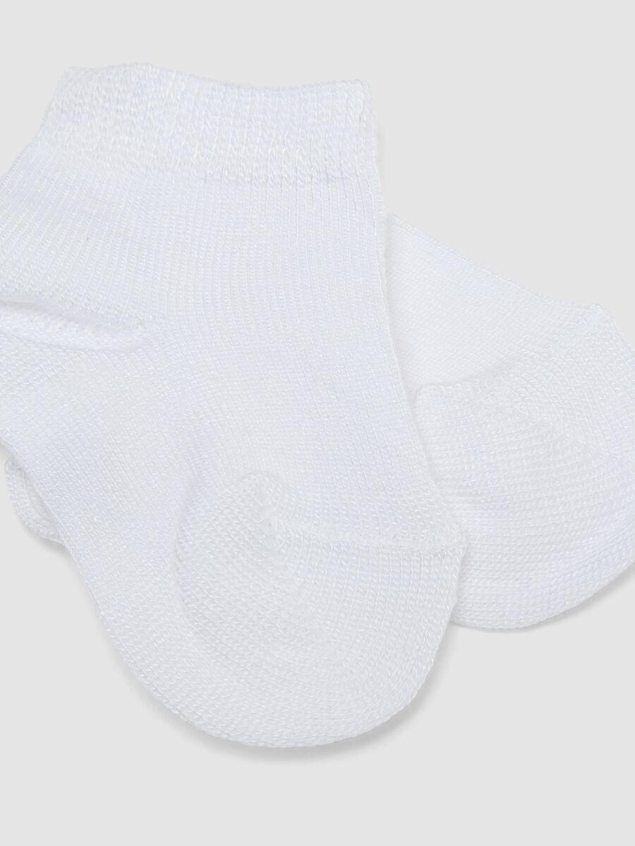 Two-pack newborn socks in multicoloured bamboo blend_2