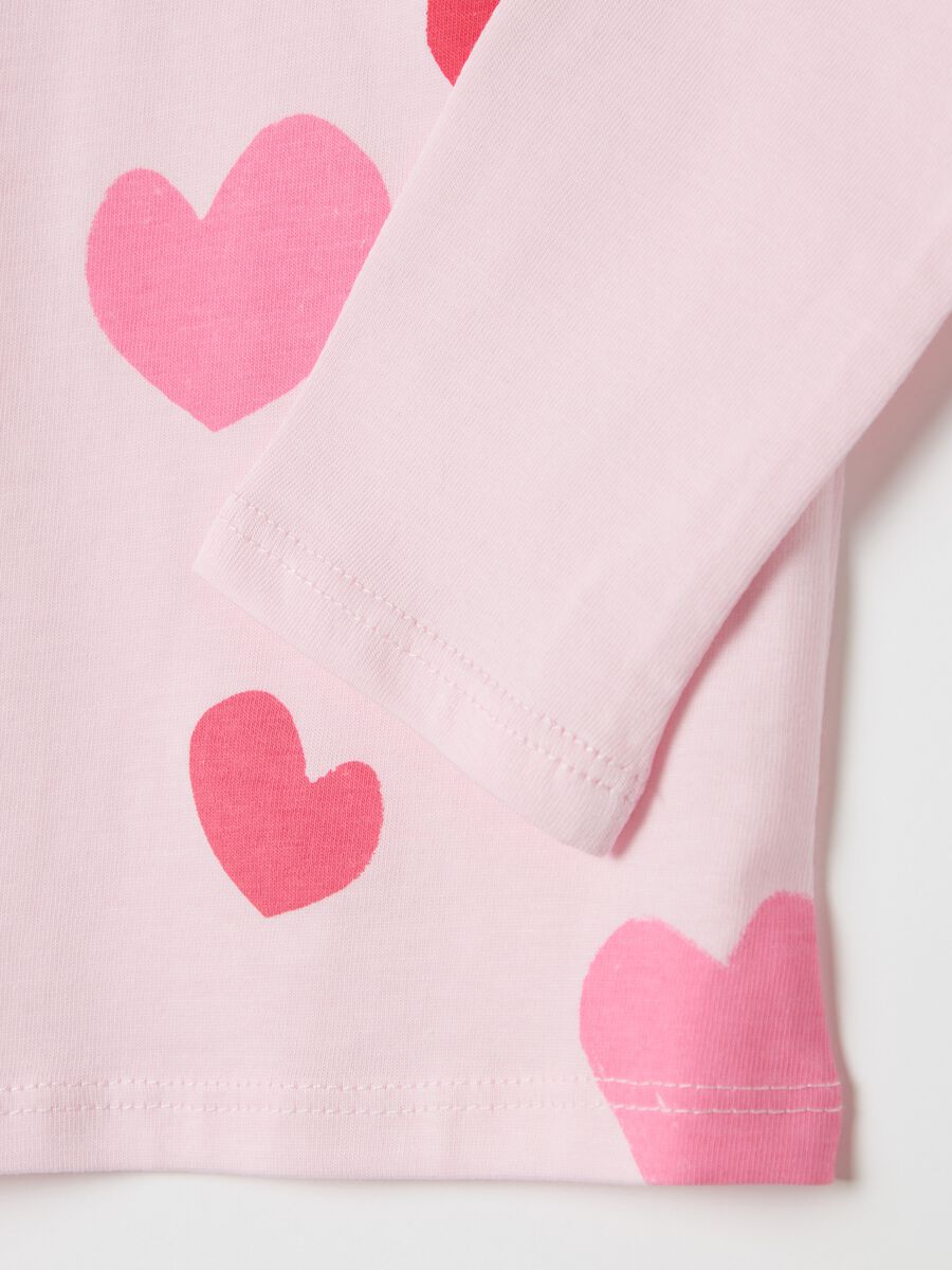 Long-sleeved T-shirt with "True Love" print_2