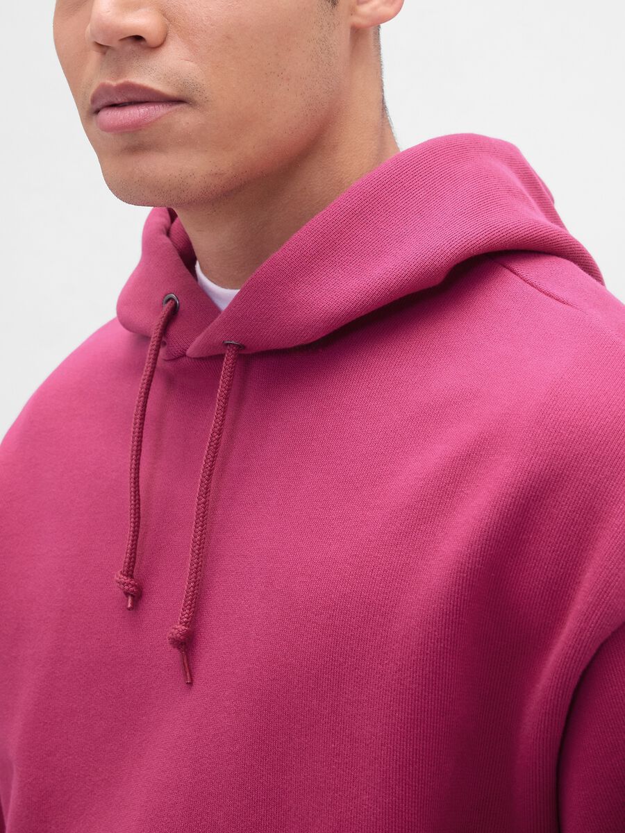 Pink Cotton-Blend Hoodie_3
