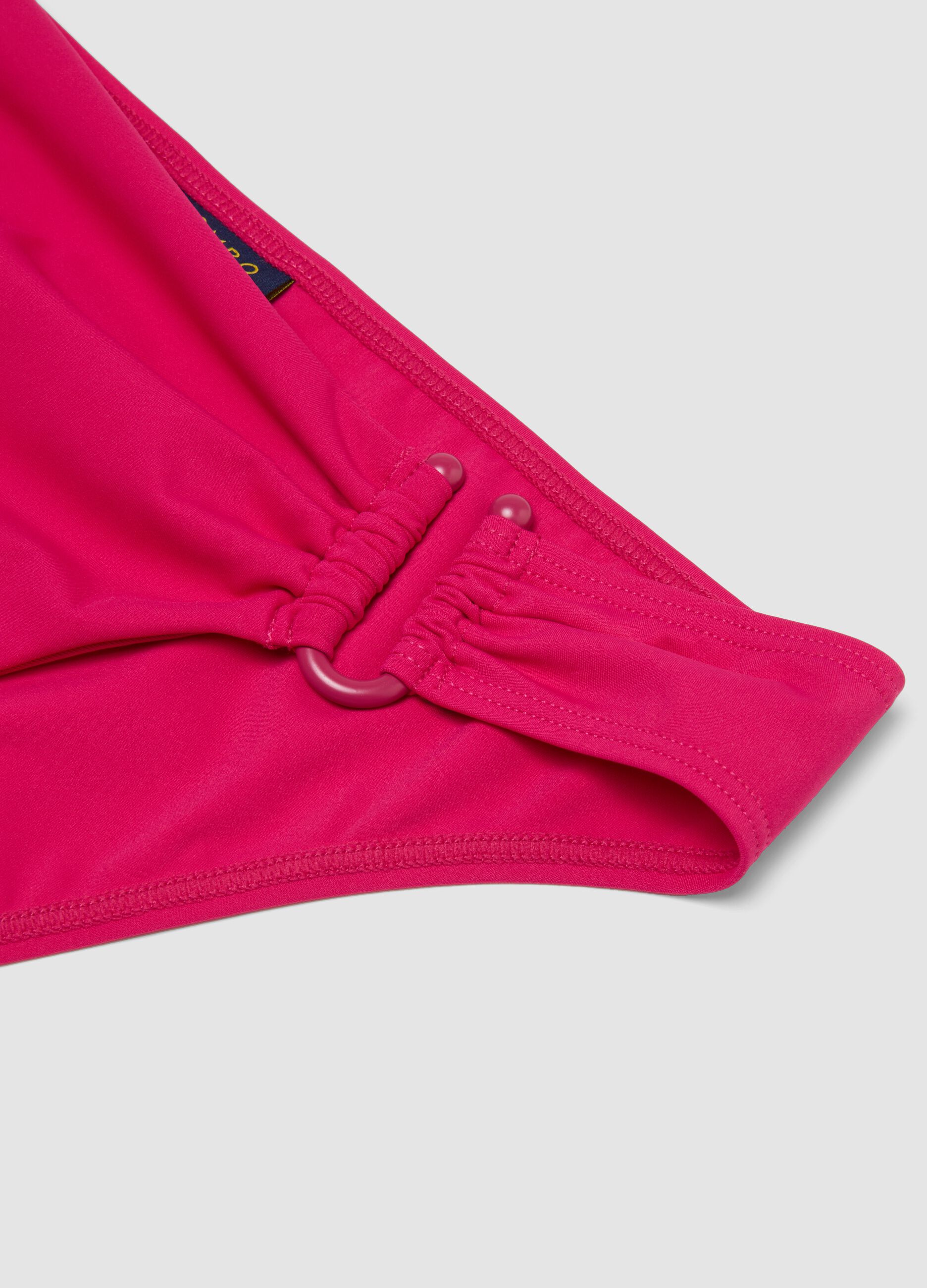 Pink Stretch Bikini Bottoms