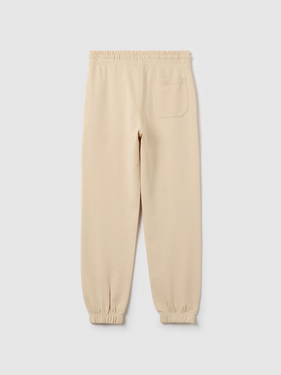 Loose-fit joggers with drawstring and print_4