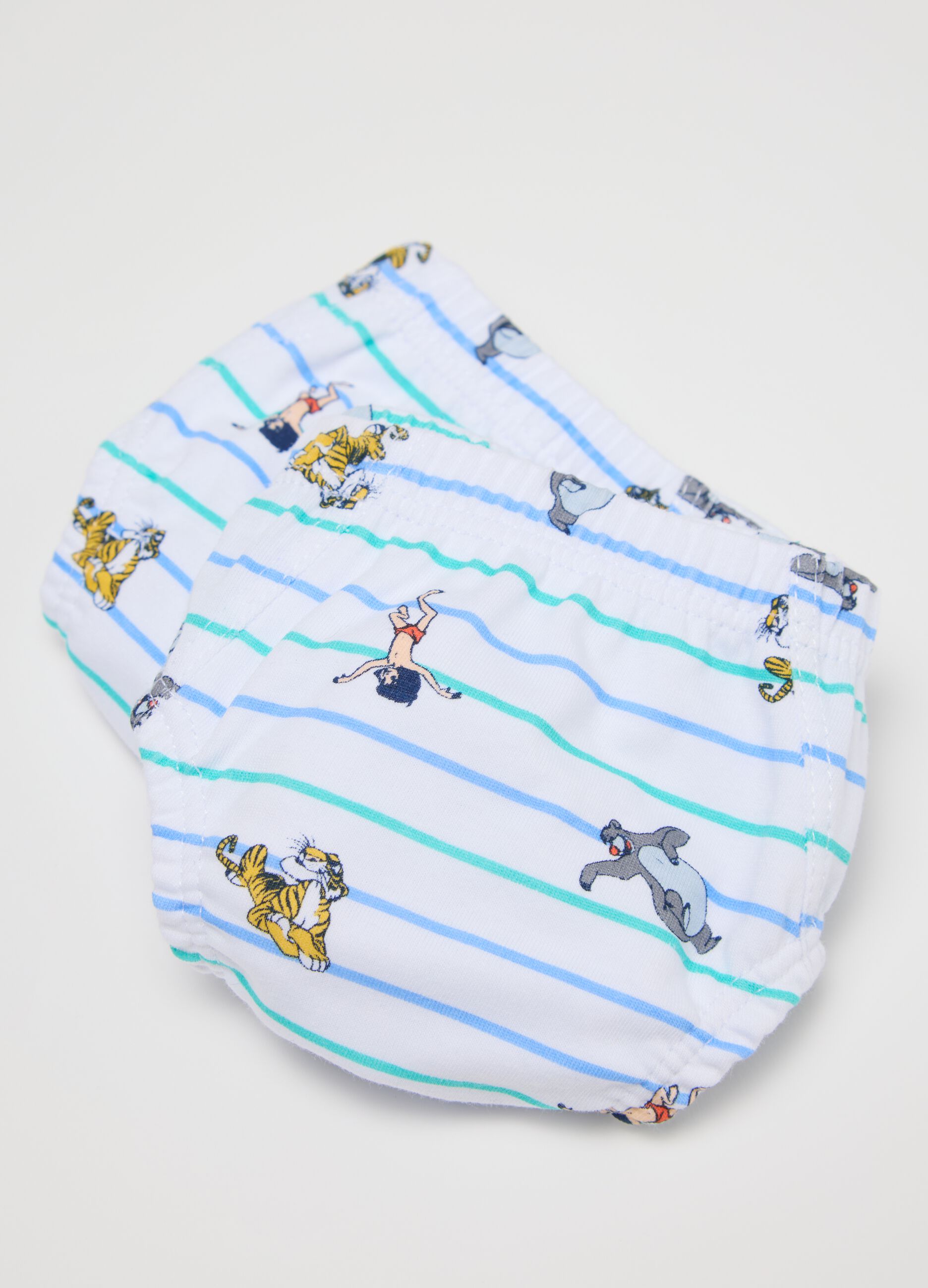 Five-pack The Jungle Book briefs in organic cotton