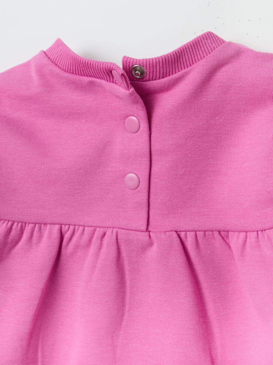 Jogging set with print and bouclé patch_3