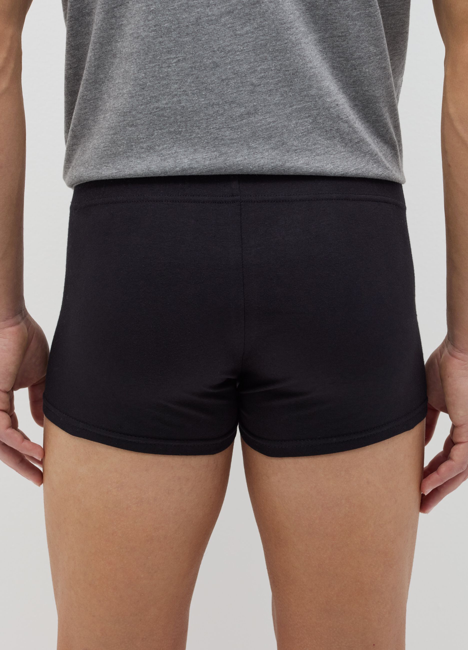 Five-pack boxers in organic cotton