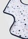 3-pack of multicolour organic cotton blend bibs for baby girls_1