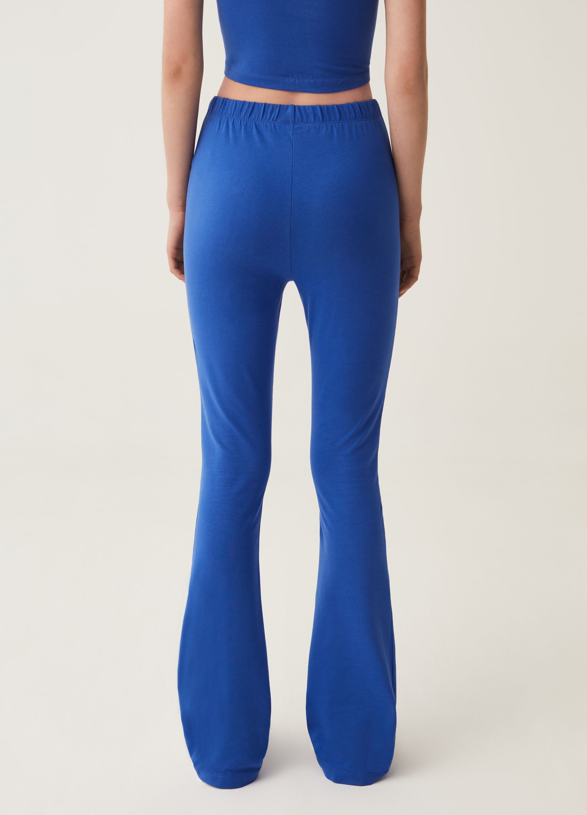 Leggings flare fit in jersey Baby Angel_2