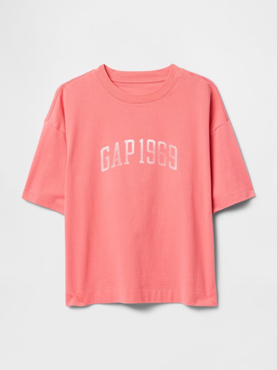 Gap Pink Short Sleeve Cotton T-shirt_4