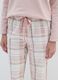 Pink fleece pyjama trousers regular fit_3