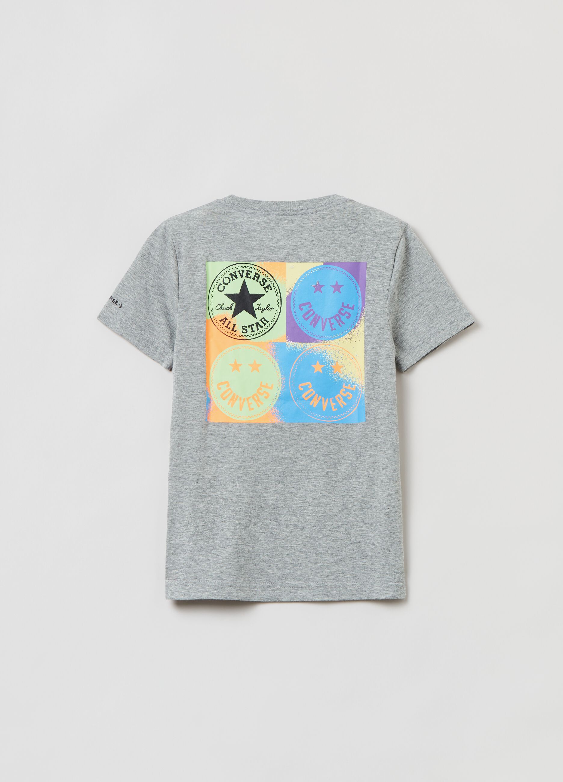 T-shirt with smiley logo print