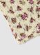 Short beige floral stretch top_5