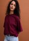 Red cotton-blend jersey crew-neck T-shirt, regular fit_0