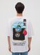 White 100% cotton T-shirt with Dragon Ball Z graphic print_3