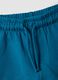 Boys&rsquo; blue pure cotton shorts with elasticated waistband_2