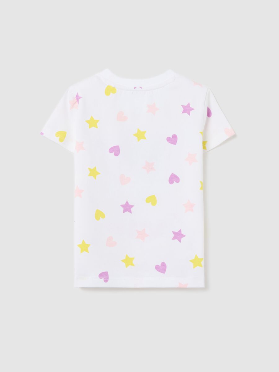 T-shirt with sequins and Daisy Duck print_1