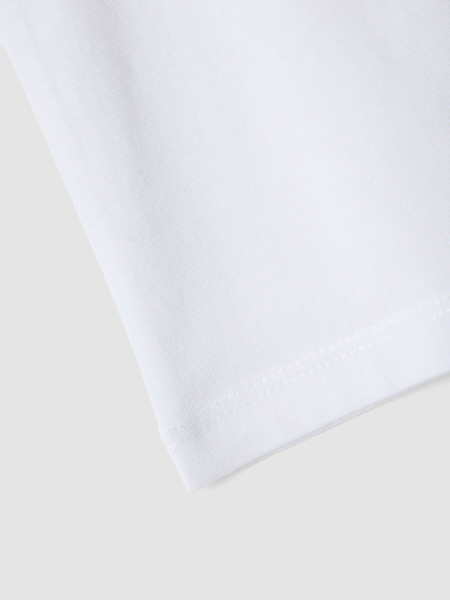 Tank top bianco in puro cotone_2