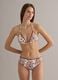 Top bikini multicolor in tessuto elasticizzato con fantasia paisley_1