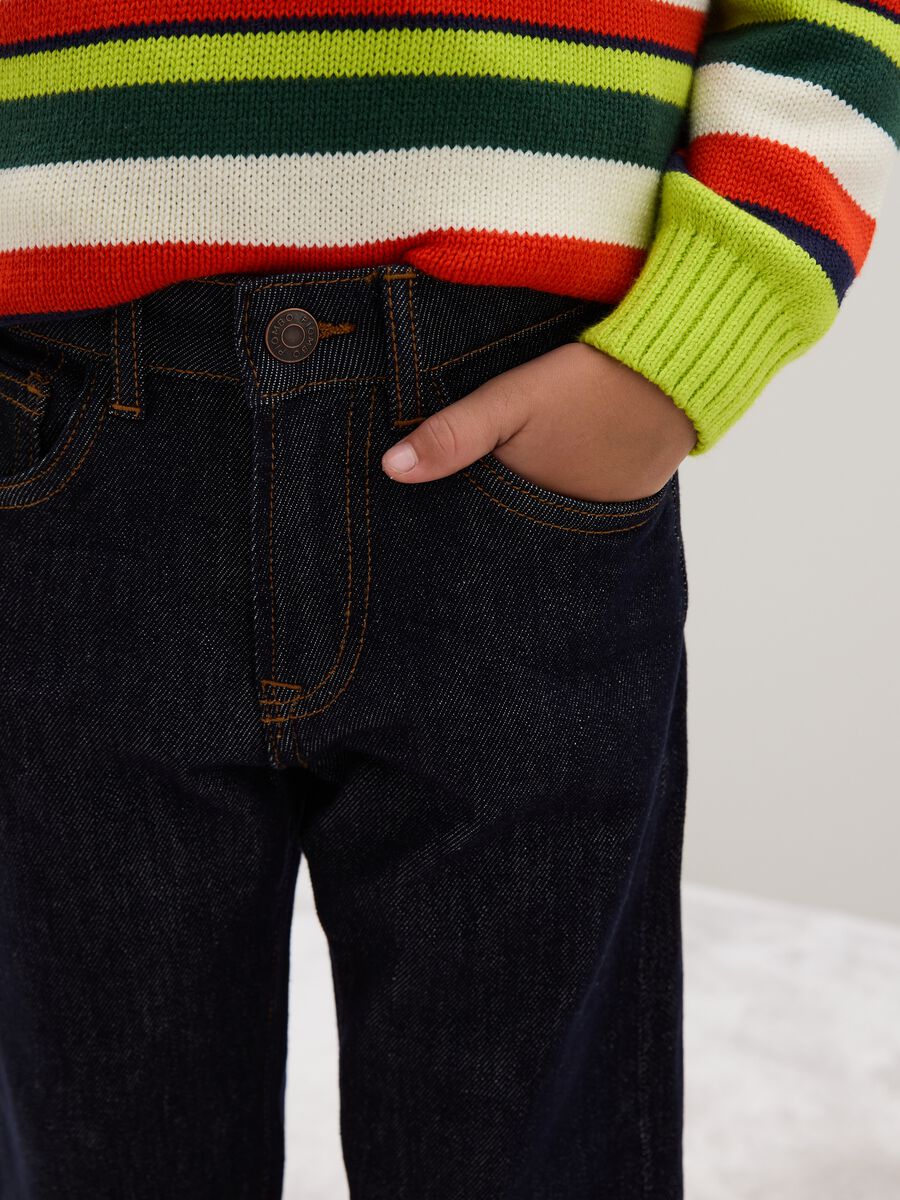 Regular Fit Denim Jeans for Children_3