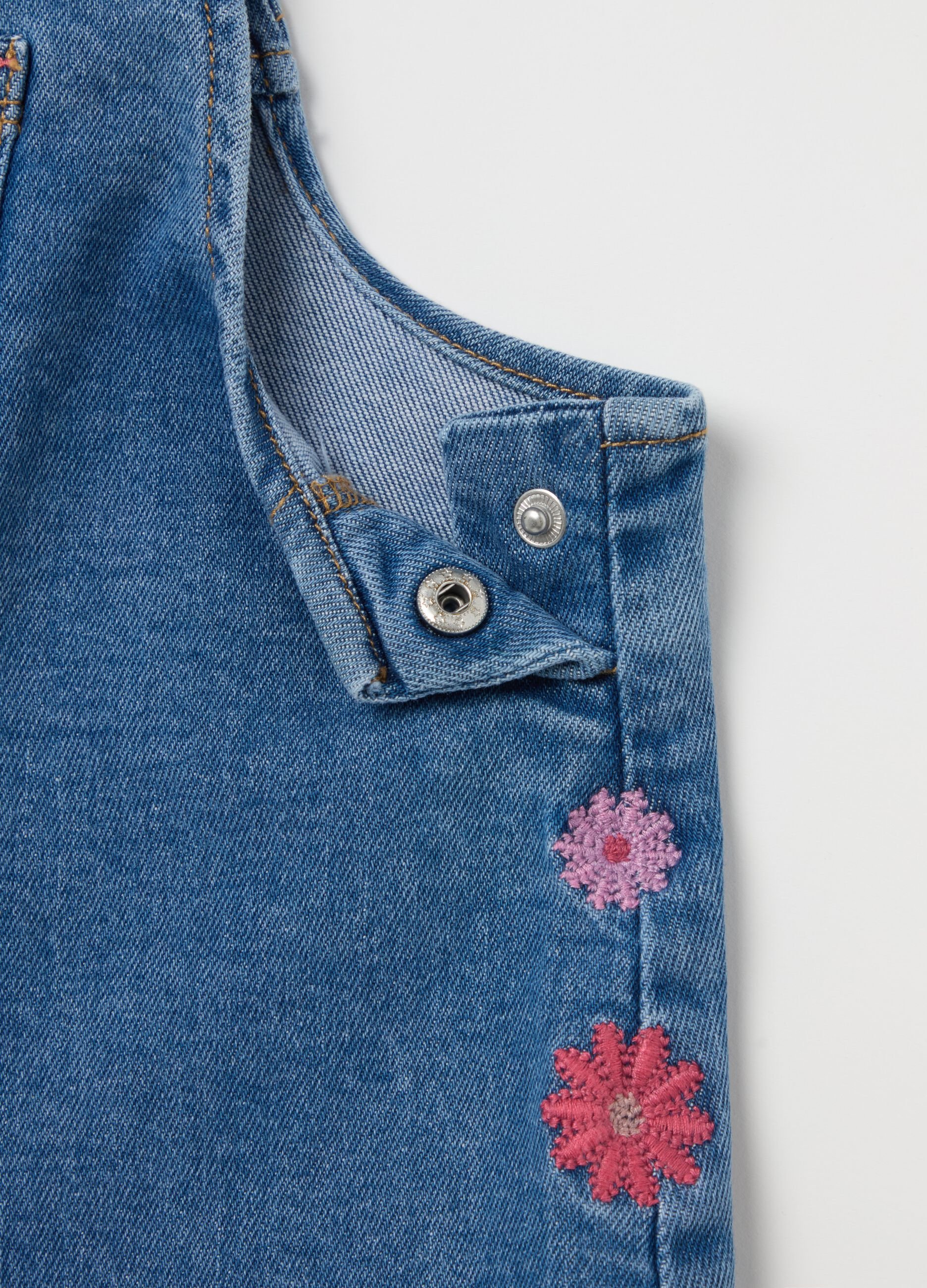 Denim pinafore