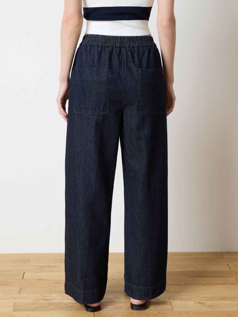 Dark blue relaxed-fit jeans_3