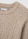 Regular Fit Beige Jumper_5