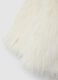 White regular fit girl's jacket_3