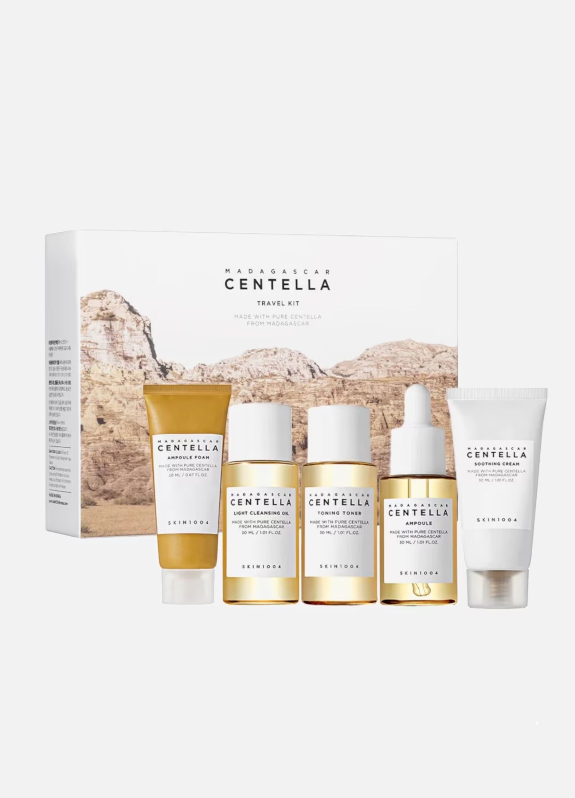 Madagascar Centella Travel Kit New version
