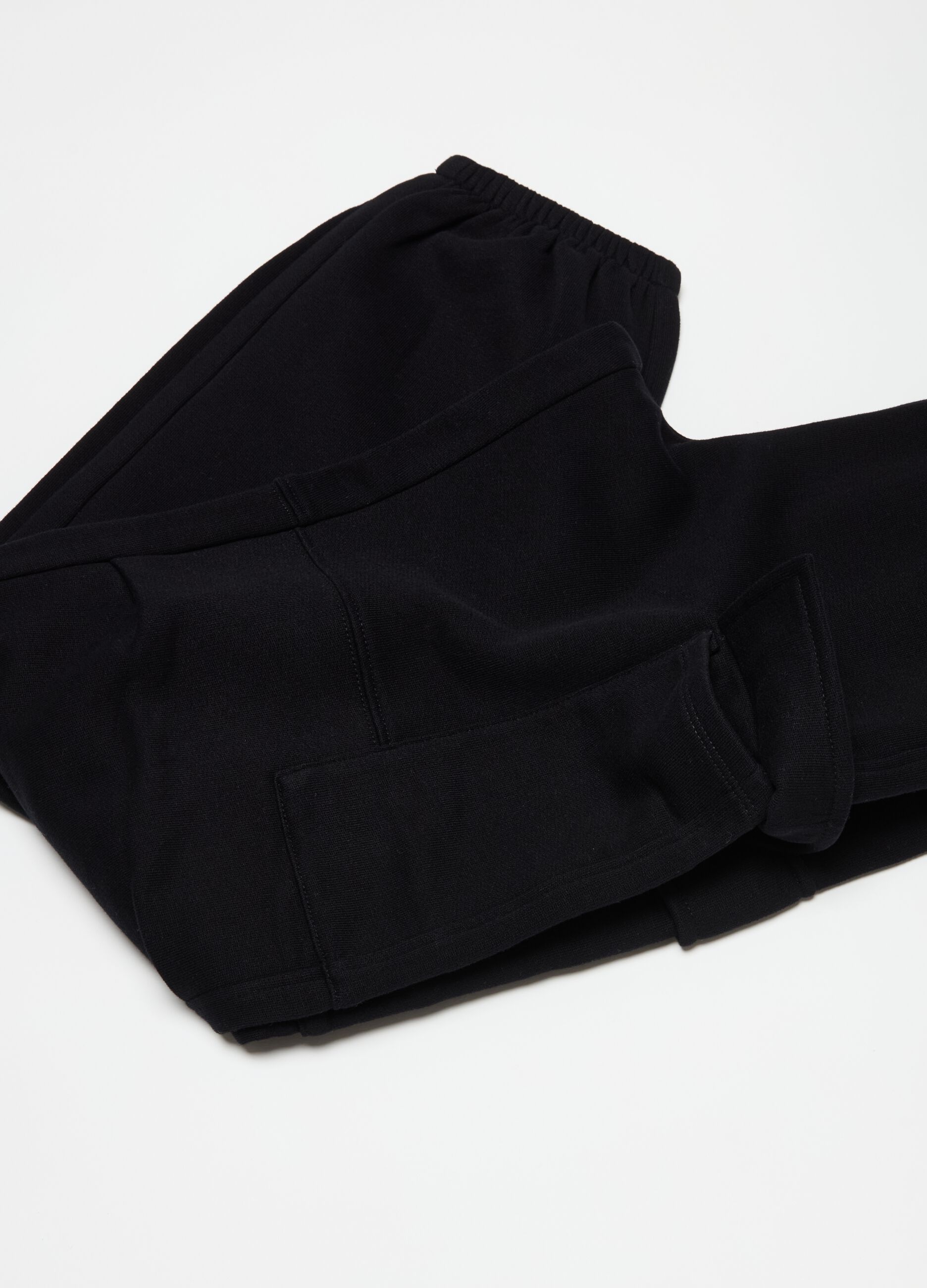 Cargo joggers with drawstring