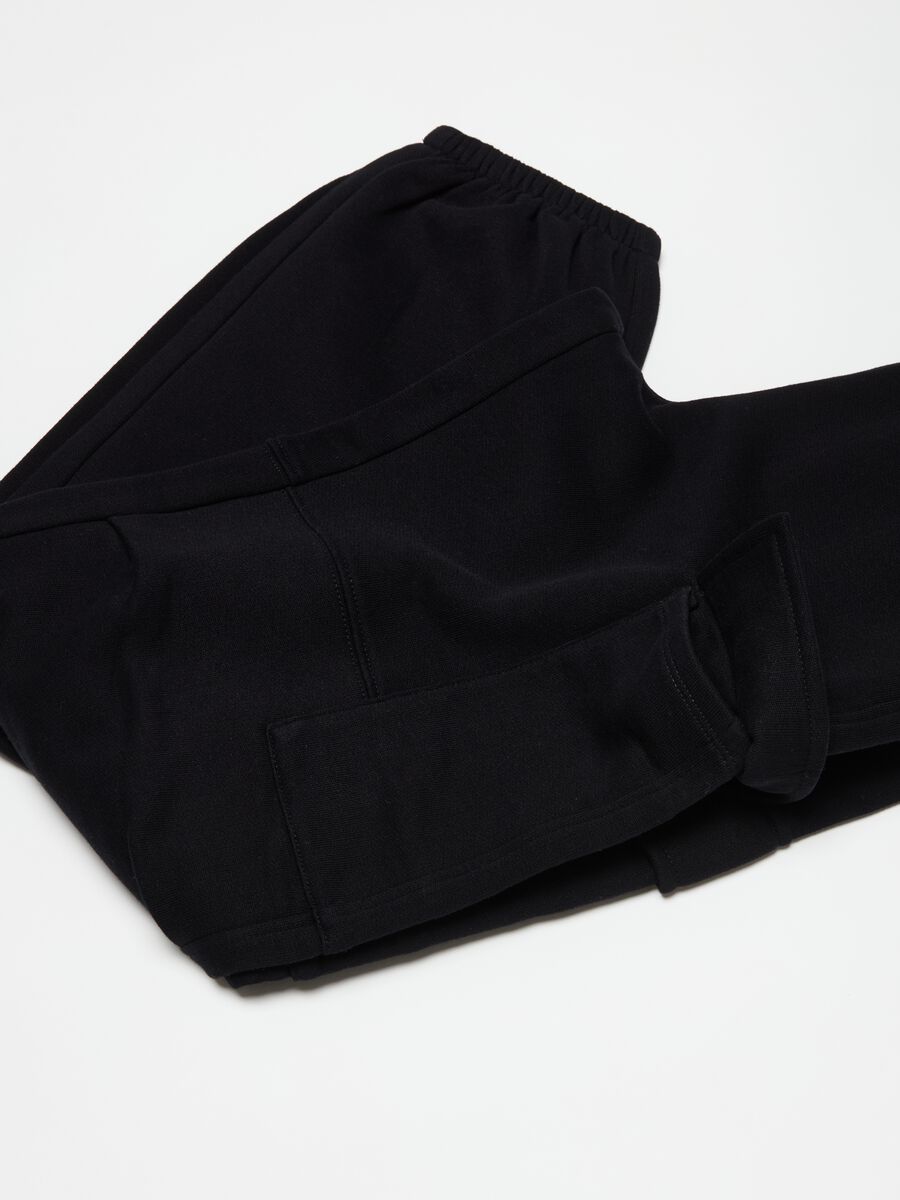 Cargo joggers with drawstring_2