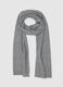 Grey Scarf with Metallic Fibres_0
