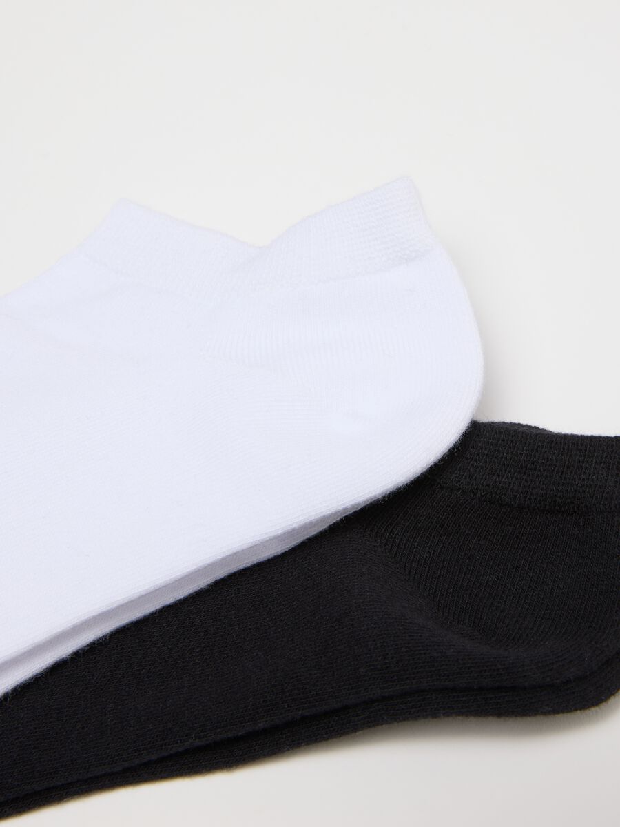 Multipack short multicolour cotton blend socks regular fit_2