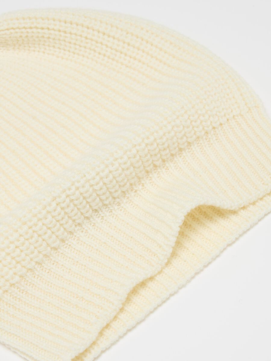 Ribbed hat in wool_2