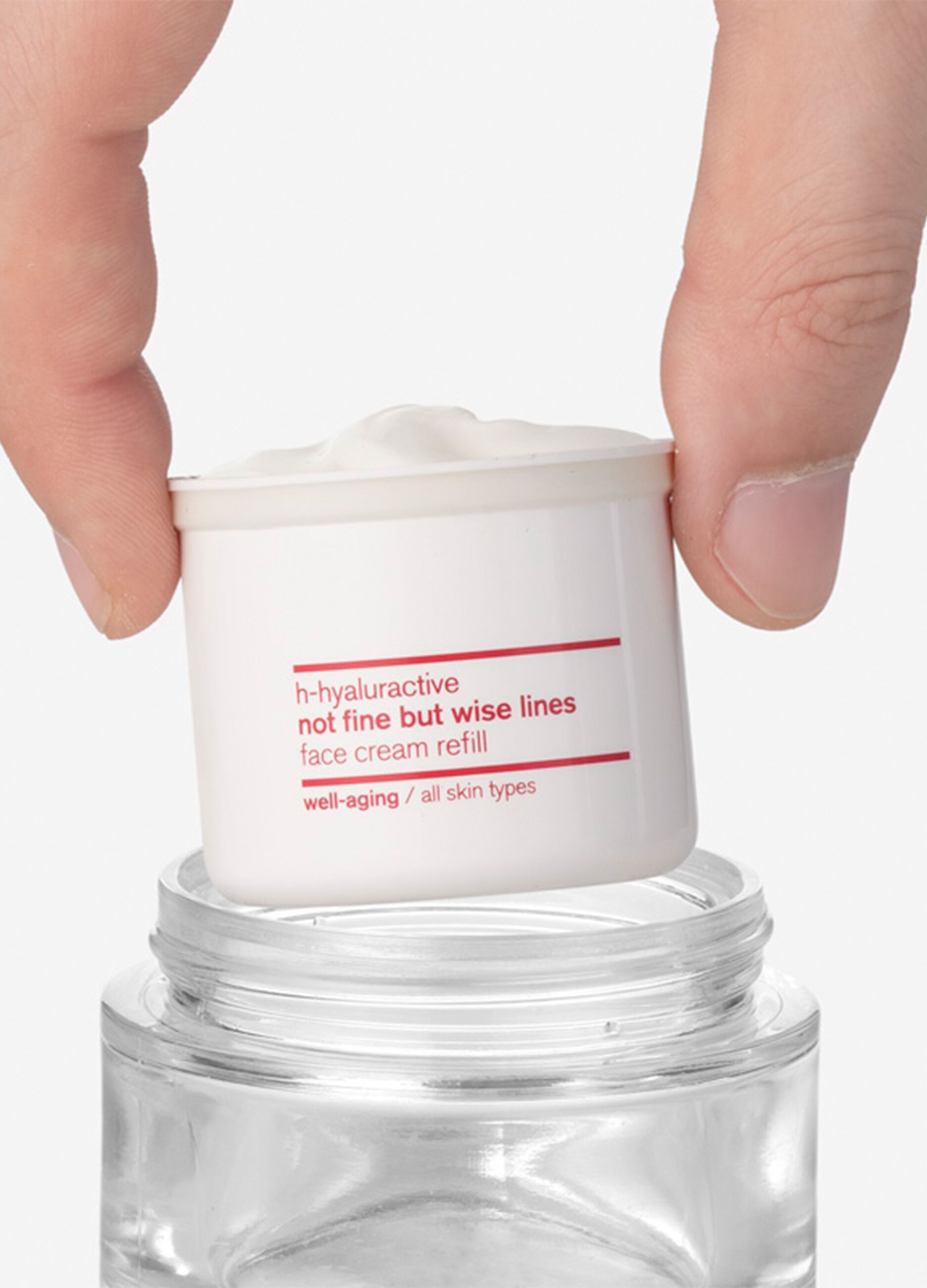 Crema viso anti-age con SPF 15 per proteggere la pelle del viso dall'invecchiamento fotoindotto Not Fine but Wise Lines